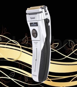 Kemei Waterproof Rechargeable Shaver & Trimmer with Knife - KM1730