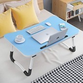 foldable Laptop Table Sky Blue