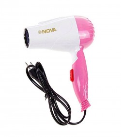Hair Dryer - White and Pink